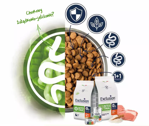 Mokra karma dla psa Intestinal dorosłe psy wieprzowina i ryż 200g 3