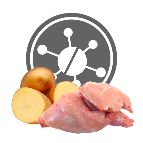 Karma dla psa Hypoallergenic średnie/duże rasy psów królik i ziemniaki 12kg 4