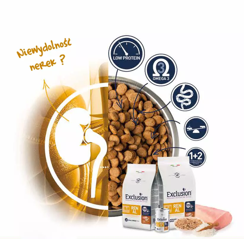 Mokra karma dla psa Renal dorosłe psy wieprzowina sorgo i ryż 400g 2
