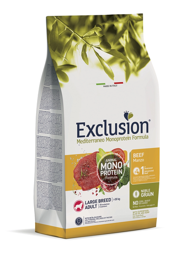 Karma dla psa Exclusion Mediterraneo duże rasy jagnięcina 12kg 1