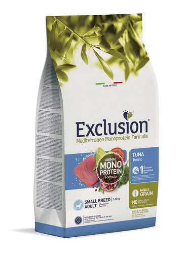 Karma dla psa Exclusion Mediterraneo małe rasy tuńczyk 2kg 1